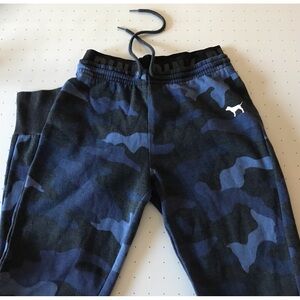 Pink Blue Camouflaged Joggers